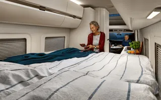 VW Grand California 680 Heckbett